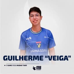 Foto de Guilherme "Veiga" Rodrigues, atleta bolsista nos EUA