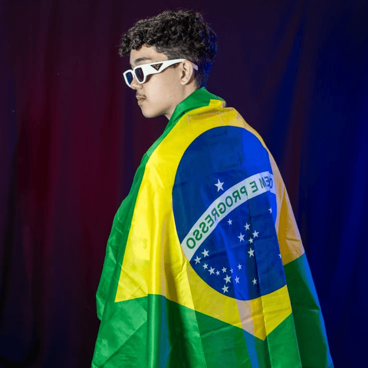 Foto de Gustavo "OVATSUG", atleta bolsista nos EUA